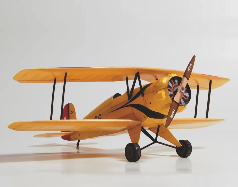 Bücker 133 Jungmeister U-63 – Ansicht von vorne