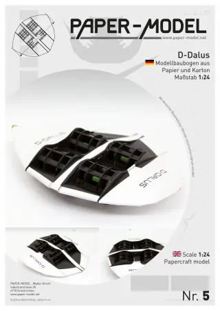 Cover des Modellbaubogens Nr. 5